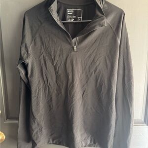 Figs Women’s Seamless 1/4 zip Black NWOT